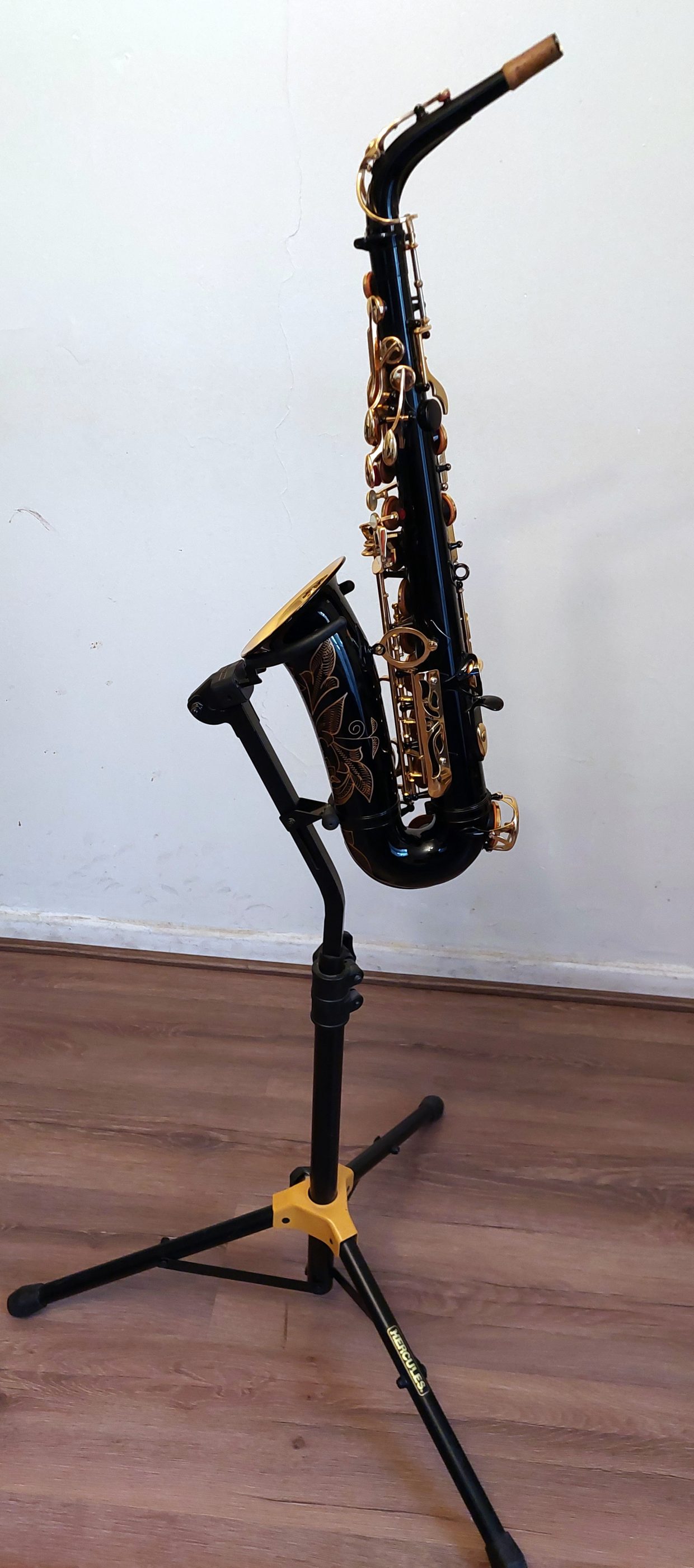 atril hercules para saxofón alto/tenor